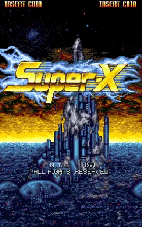 Super-X (Mitchell) screen shot title